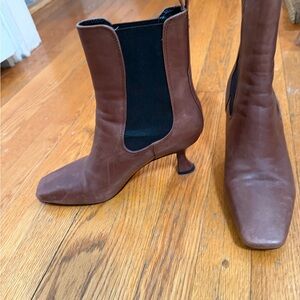 Sam Edelman brown ankle boots sz 7.5